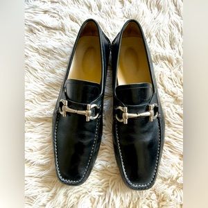 AUTHENTIC * Salvatore Ferragamo Men’s Leather Drivers